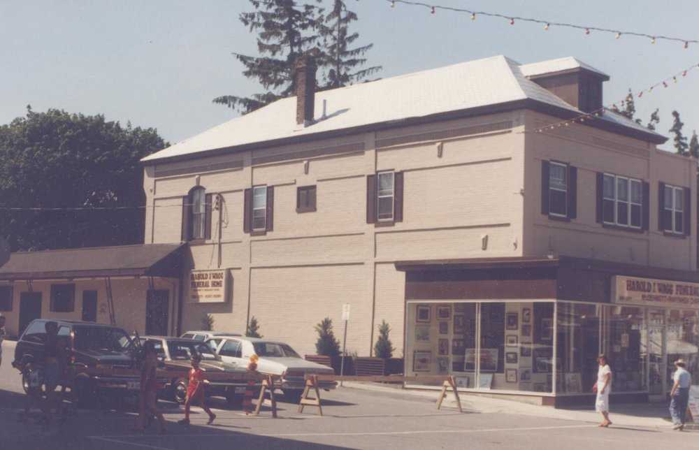 Wagg Funeral Home circa 1985