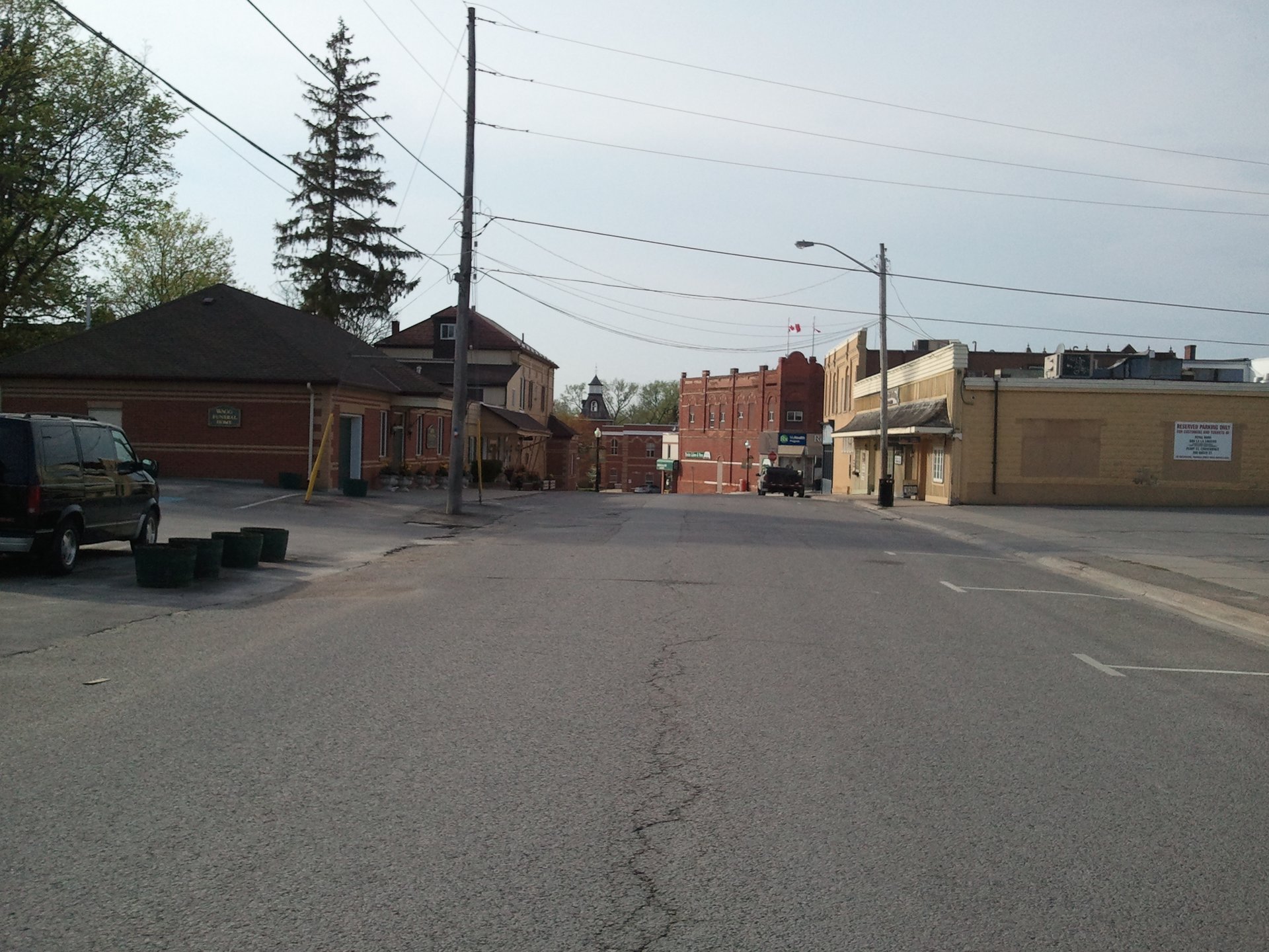 Exterior View of Wagg Funeral Home, Port Perry, Ontario