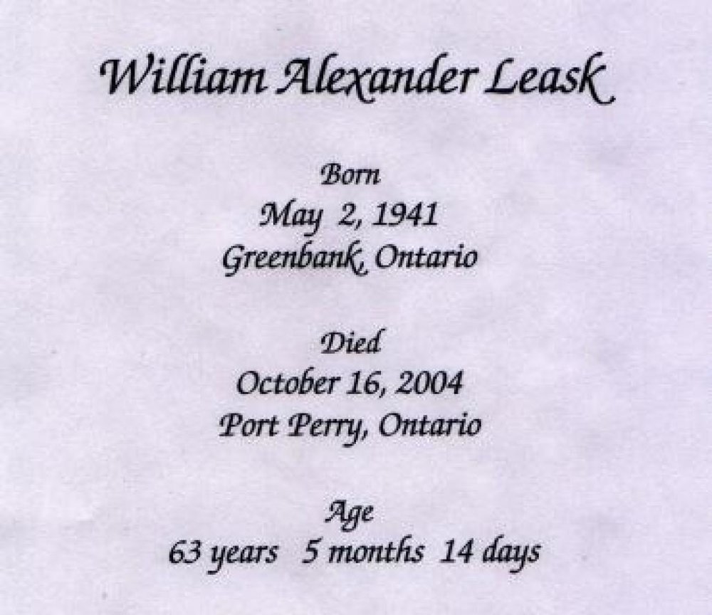 William Alexander Leask